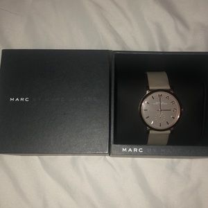 Marc by Marc Jacobs watch with leather band